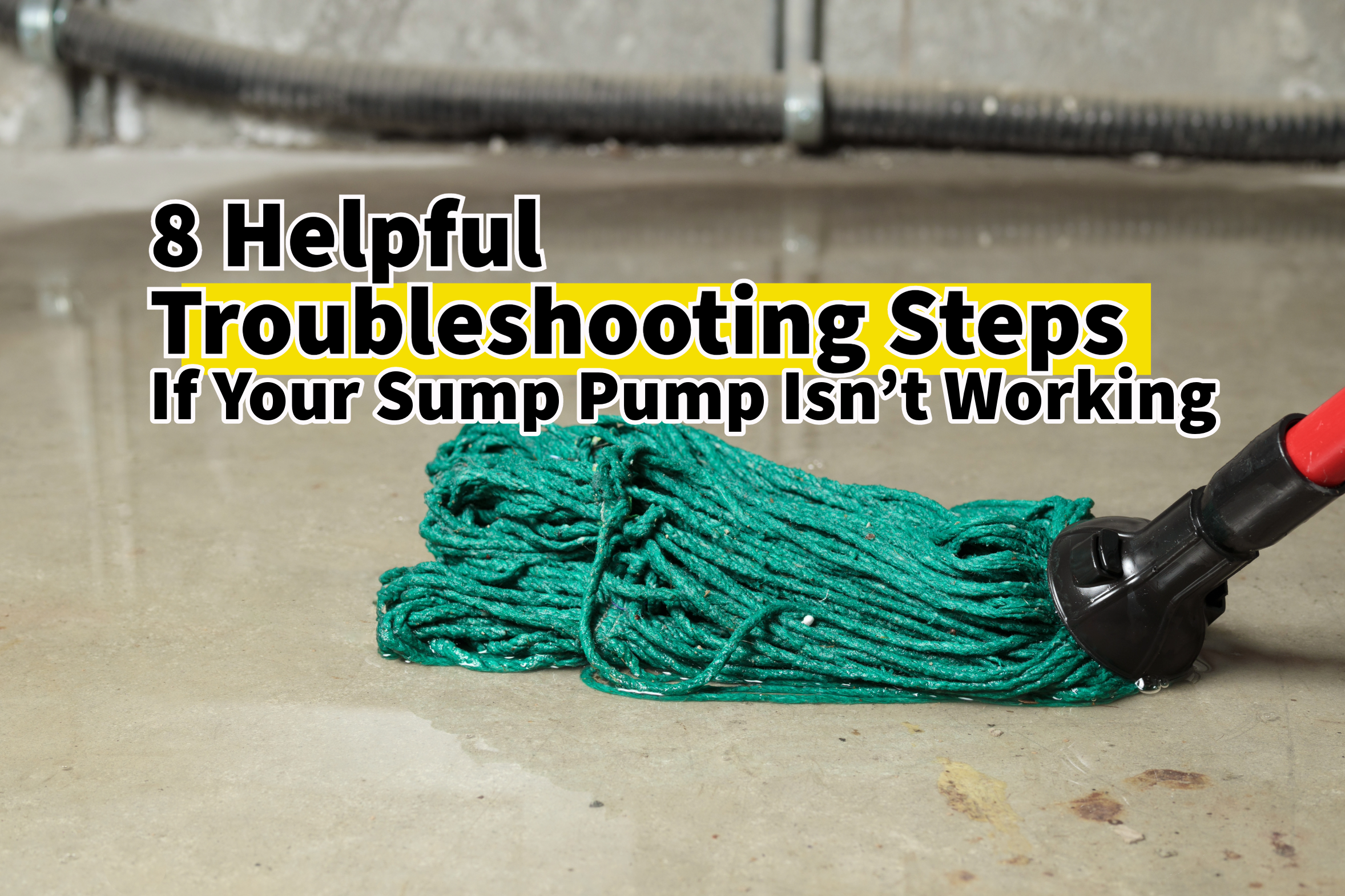 A homeowner's guide to troubleshooting a malfunctioning sump pump. Plumbing and drain services in Beavercreek, Ohio.
