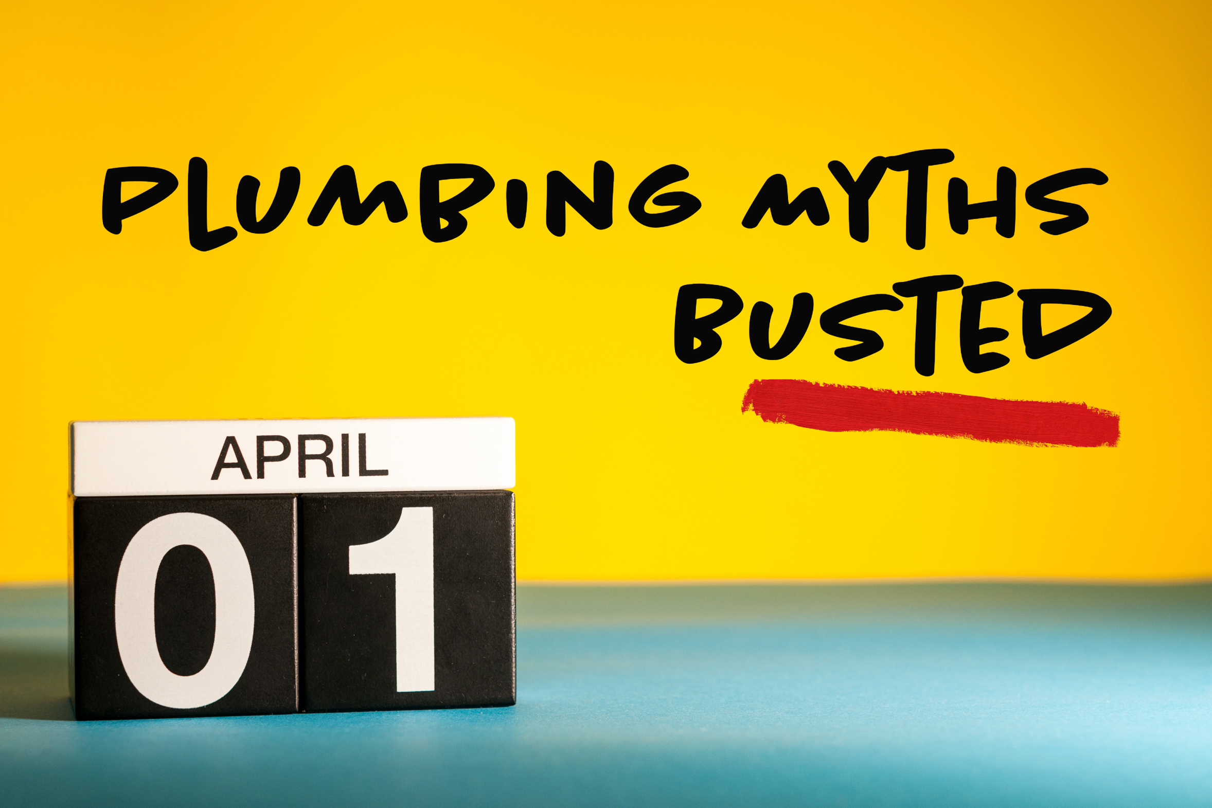 Plumbing myths that are not true.