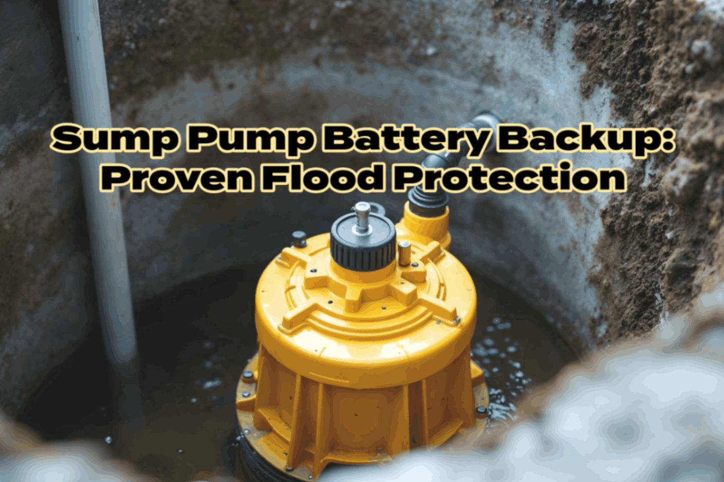 Beavercreek, OH plumbing blog on the importance of a sump pump battery backup.